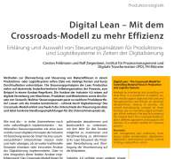 Digital Lean – Mit dem Crossroads-Modell zu mehr Effizienz